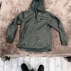 Imperial Motion Olive Mesh Jacket
